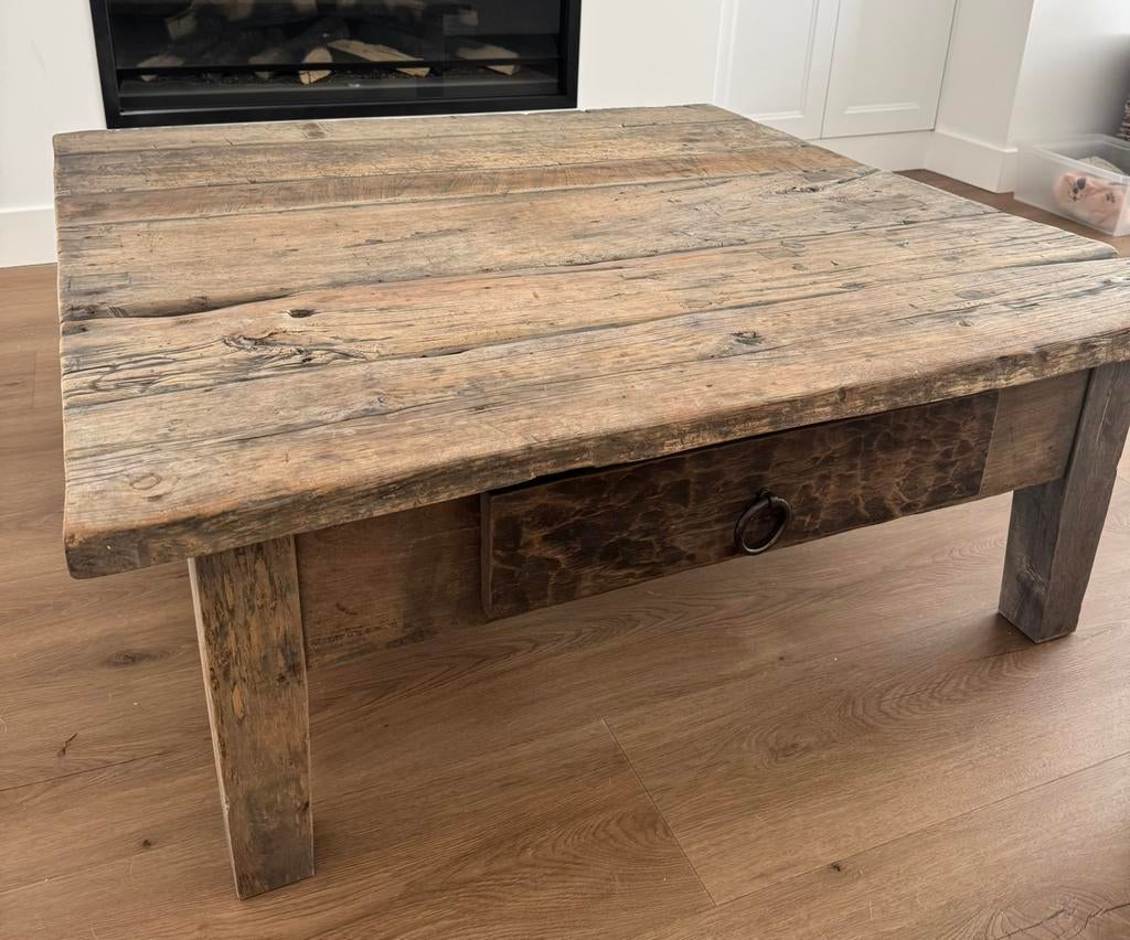 Salontafel hoffz 110x110cm, Huis en Inrichting, Ophalen, Zo goed als nieuw