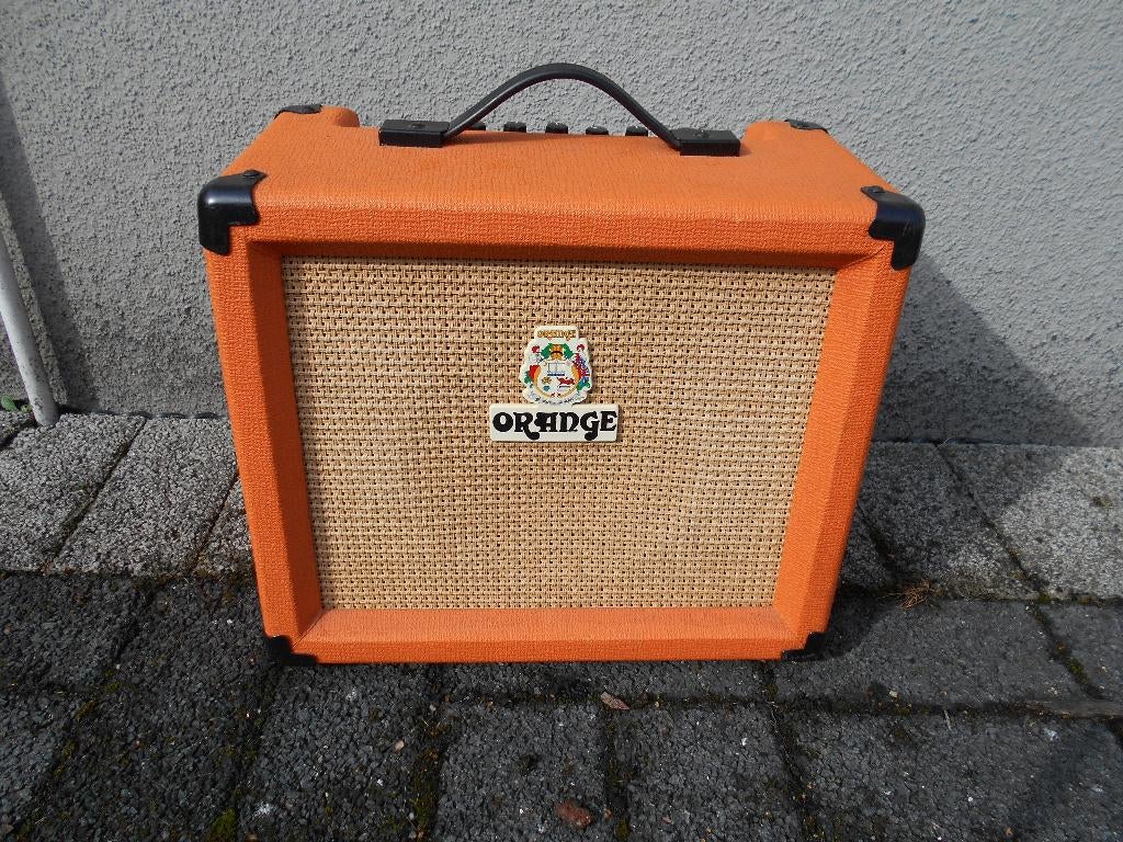 vertsterker orange, Muziek en Instrumenten, Versterkers | Bas en Gitaar, Ophalen, Gebruikt, Gitaar, Minder dan 50 watt