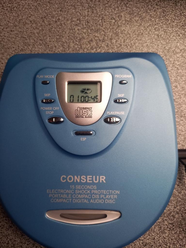 Lecteur CD portable, TV, Hi-fi & Vidéo, Enlèvement ou Envoi, Discman