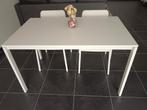 Table blanche ikea 125x75 cm, Maison & Meubles, Enlèvement, Utilisé