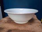 Boch Frères Keramis, witte keramieken kom, 32,5cm, Enlèvement