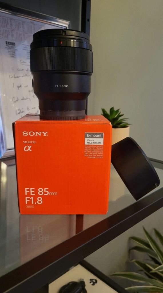 Sony 85mm F1.8 FE, Ophalen of Verzenden, Gebruikt, Telelens