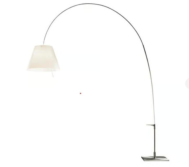 Designlamp Luceplan, Huis en Inrichting, Lampen | Vloerlampen, Zo goed als nieuw, 200 cm of meer, Overige materialen, Ophalen