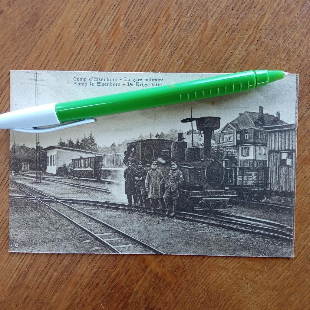 carte postal du camp d'Elsenborn, Collections, Enlèvement ou Envoi, 1940 à 1960, Non affranchie, Liège