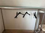 Kledingrek inox, Huis en Inrichting, Woonaccessoires | Kapstokken, Ophalen, Zo goed als nieuw, Overige typen