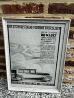 originele reclame peugeot 1928 ,oldtimer, Verzamelen, Ophalen of Verzenden, Zo goed als nieuw, Reclamebord