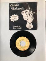 Guido Belcanto: droevig is deze wereld ( belpop; NM), Verzenden, Zo goed als nieuw