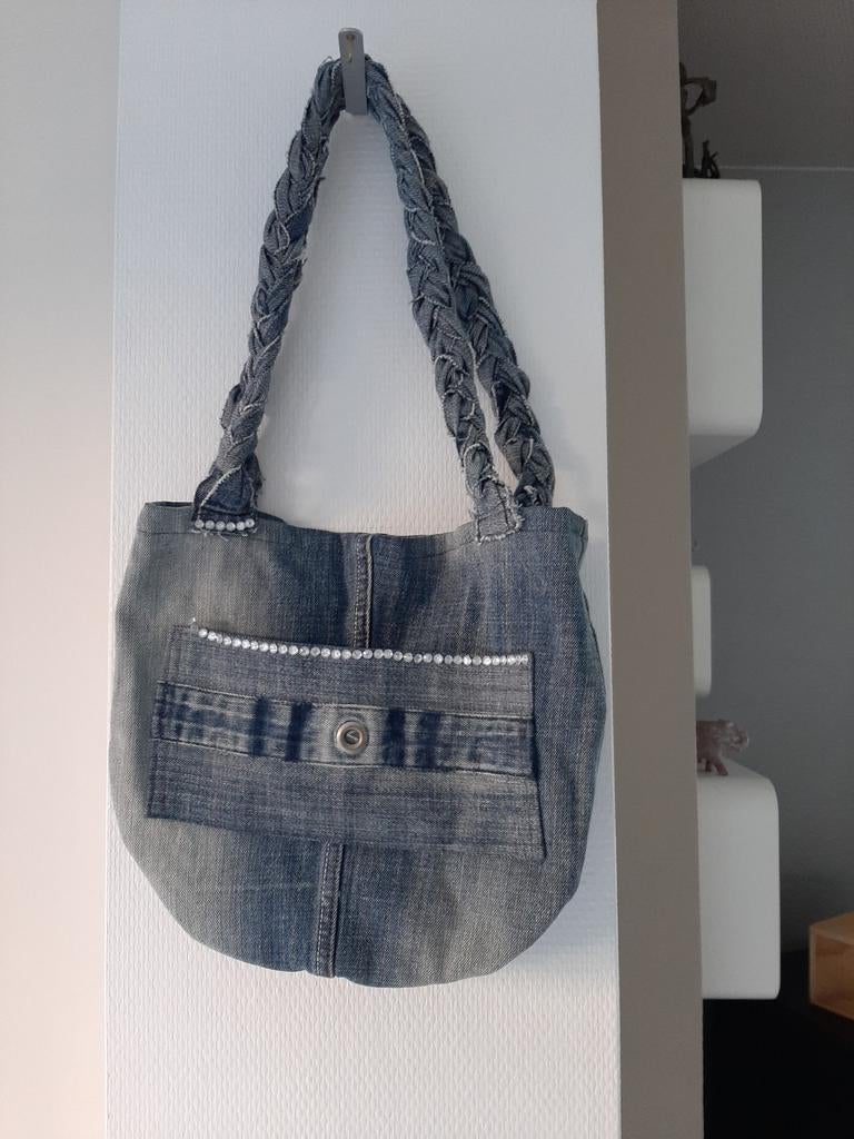 Handtas in jeans, Ophalen of Verzenden