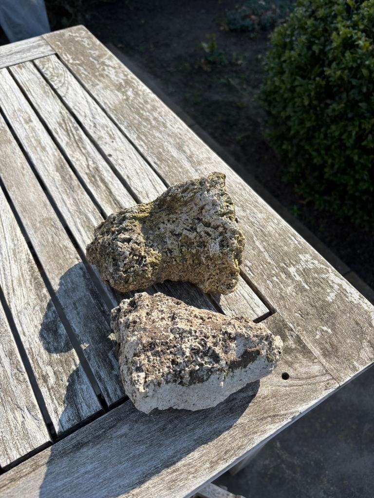 Lavastenen 6 stuks, Ophalen, Gebruikt