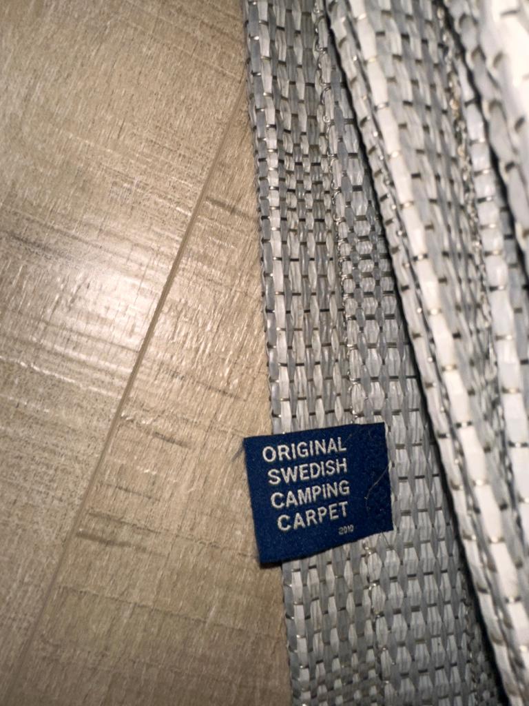 Tapijt voortent Isabella 550 X 320, Ophalen, Zo goed als nieuw, PVC, Isabella