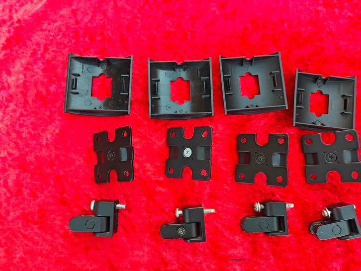 2 supports muraux Bose UB-20 noirs ou gris argenté, TV, Hi-fi & Vidéo, Ensembles home-cinéma, Enlèvement ou Envoi