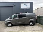 FORD TRANSIT CUSTUM AUTOMAAT KOELING EURO6D 6PLAATSEN  FULL, Euro 6, Entreprise, Carnet d'entretien, Noir