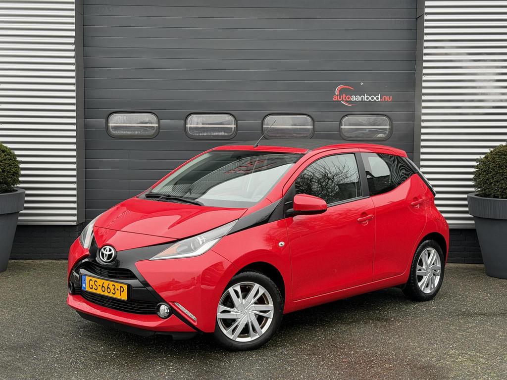 Toyota Aygo 1.0 VVT-i x-wave, Rouge, 998 cm³, Euro 6, Entreprise