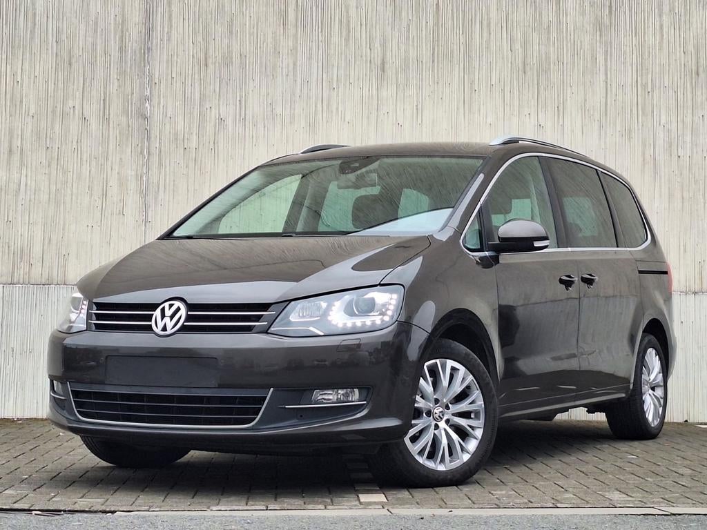 Vw Sharan 2.0 Tdi/automatische transmissie/7 zitters/2014/VO, Auto's, Volkswagen, Bedrijf, Sharan, Bluetooth, Isofix, Multifunctioneel stuurwiel