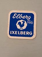 oud viltje ELBERG PILS brouwerij IXELBERG Koekelberg, Ophalen of Verzenden, Gebruikt, Viltje(s)