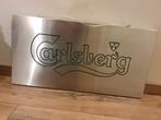 Reclamebord - Carlsberg -, Ophalen of Verzenden, Gebruikt, Reclamebord