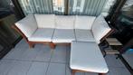 IKEA NÄMMARÖ modulaire buitenbank 3-zits met voetenbank, Tuin en Terras, Ophalen, Zo goed als nieuw, Bank
