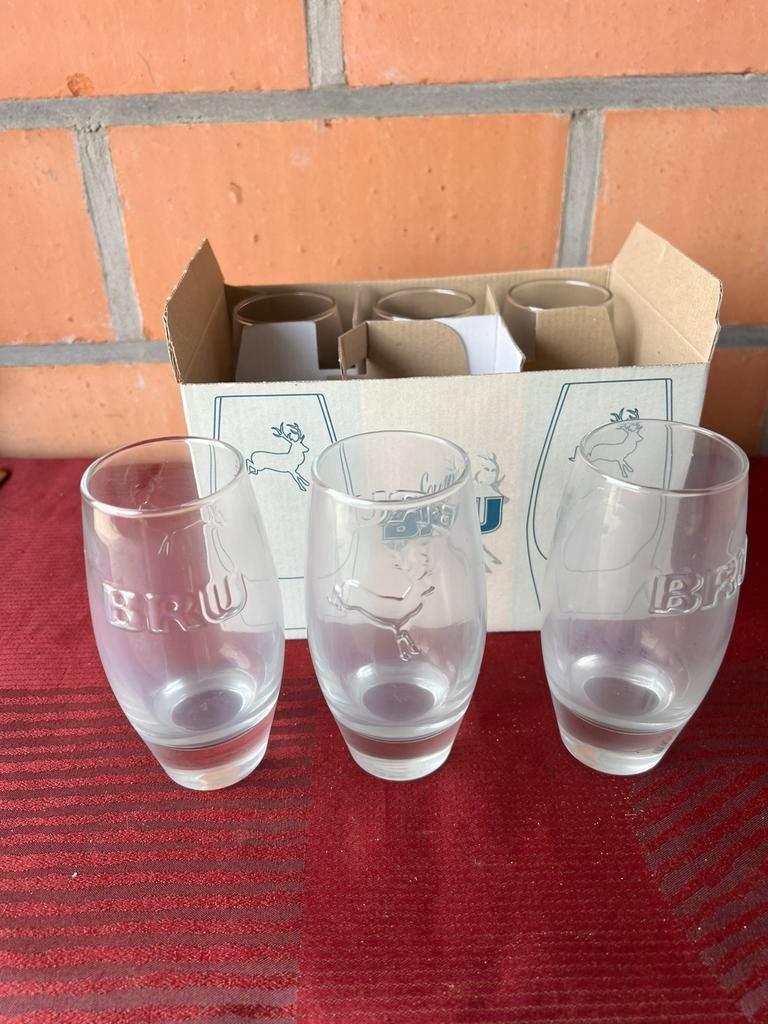 Glazn bru, Collections, Verres & Petits Verres, Enlèvement ou Envoi, Comme neuf