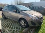 (Motor + CS SCHADE)OPEL CORSA 1.2 Benzine, Stof, Zwart, Beige, Handgeschakeld
