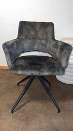 4 eetkamerstoelen te koop, Ophalen, Zo goed als nieuw, Stof