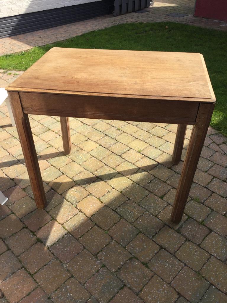 Table pour terrasse ou jardin, Jardin & Terrasse, Enlèvement, Utilisé, Rectangulaire, Bois