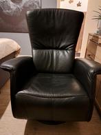 Zwarte lederen relax, Ophalen