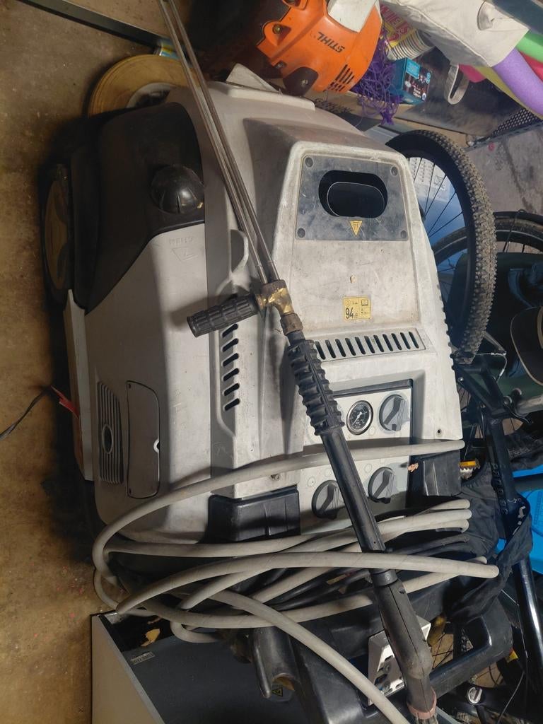 Dibo hogedrukreiniger warm water, Jardin & Terrasse, Nettoyeurs haute pression, Électrique, Enlèvement ou Envoi, Utilisé, Avec pression d'eau réglable