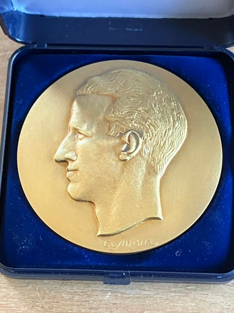 Médaille Roi Baudouin, Timbres & Monnaies, Pièces & Médailles, Enlèvement ou Envoi