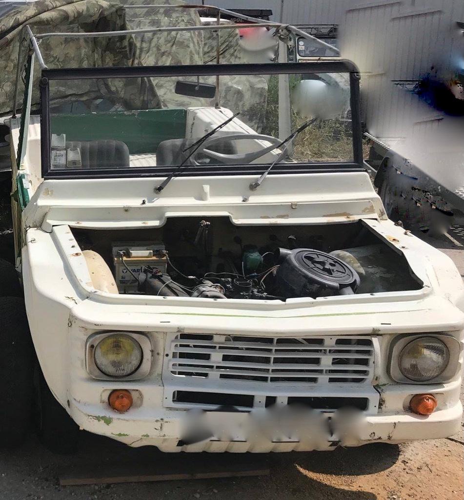 Citroen Mehari onder. BOORDDOKUMENTEN, Auto's, Citroën, Voorwielaandrijving, 4 zetels, Cabriolet, Wit