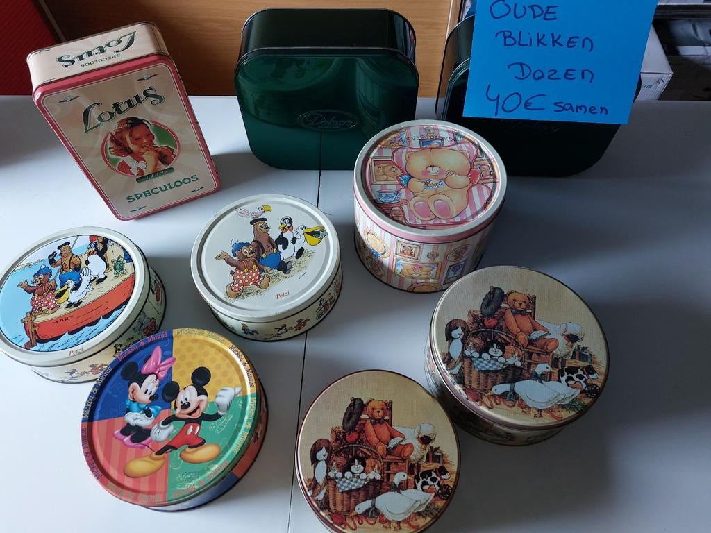 Lot leuke blikken dozen, Verzamelen, Ophalen