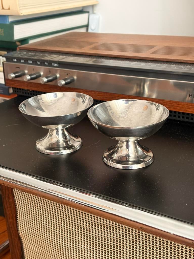 Inox / chrome schaaltjes, Ophalen