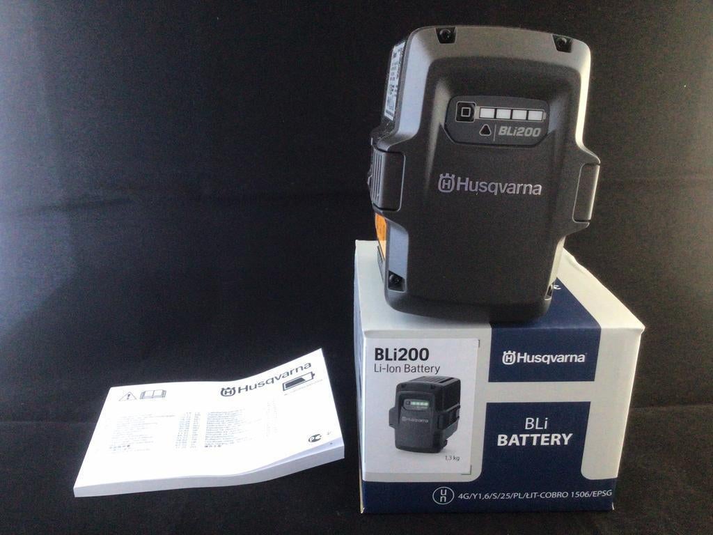 Batterie/batterie Husqvarna BLi200, Enlèvement