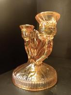 Chandelier en verre, Maison & Meubles, Accessoires pour la Maison | Bougeoirs & Bougies, Moins de 25 cm, Enlèvement ou Envoi, Comme neuf