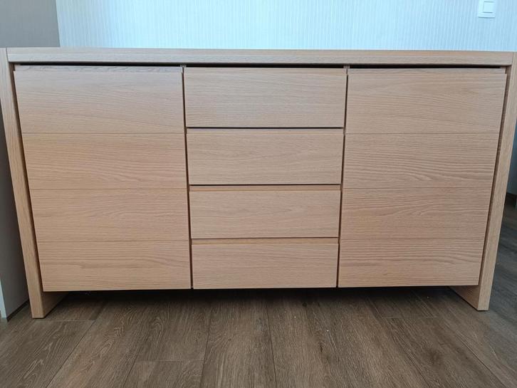 Kwalitatieve woonkamer in massieve eik, Huis en Inrichting, Kasten | Dressoirs, Ophalen