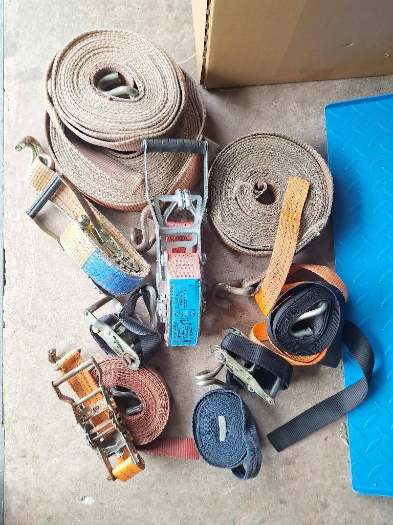 Lot de sangles, Bricolage & Construction, Enlèvement, Utilisé