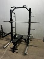 Matrix Halfrack, Matrix Bankje, 137,5kg Gewichten, Barbell, Enlèvement, Utilisé