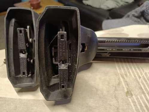 Barre de Toit Thule Kit 753 avec barres de 108 cm, Autos : Divers, Porte-bagages, Utilisé, Enlèvement