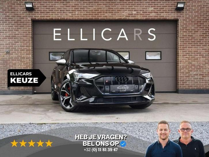 Audi e-tron 95KWH/SPORTBACK/QUATTRO/S-LINE/SCHUIFDAK / CARP, Auto's, Audi, Bedrijf, e-tron, 360° camera, 4x4, ABS, Adaptive Cruise Control