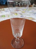 3 Champagne - Cava glazen, Ophalen of Verzenden, Zo goed als nieuw, Overige typen