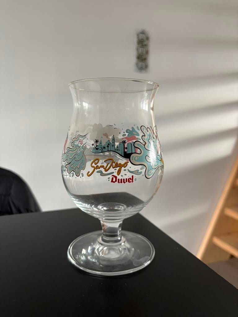 Duvel glas, Ophalen of Verzenden, Zo goed als nieuw, Duvel