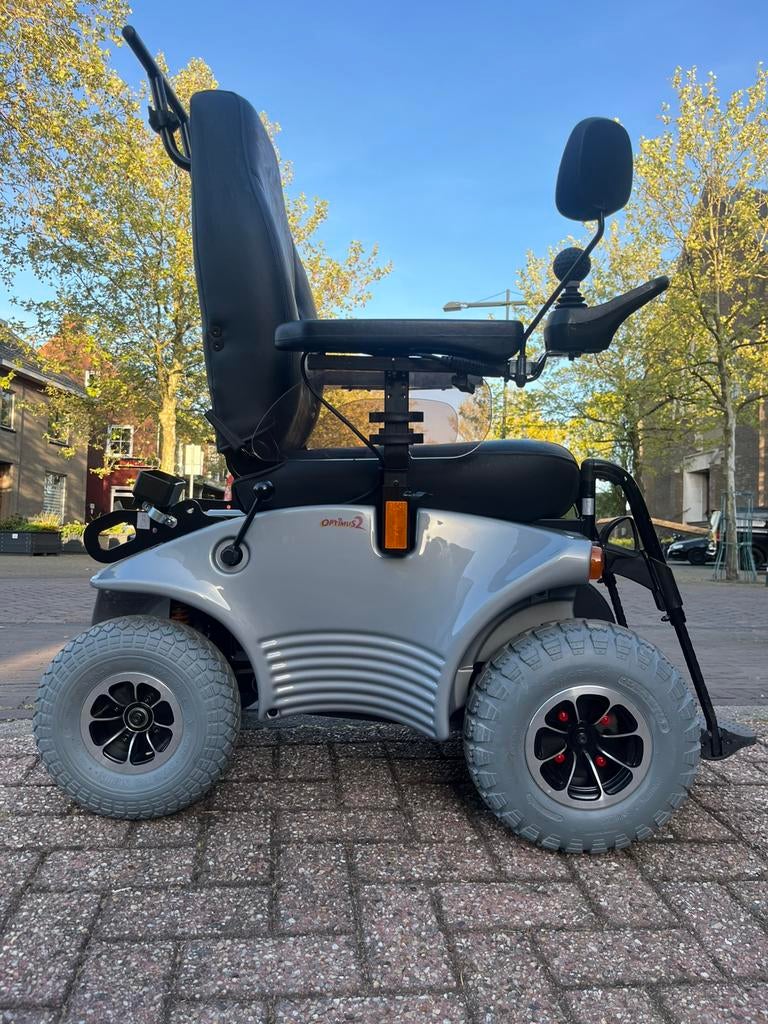 Meyra Optimus 2 Elektrische Rolstoel 12/h.., Diversen, Brommobielen en Scootmobielen, Ophalen of Verzenden, Zo goed als nieuw