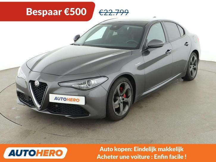 Alfa Romeo Giulia 2.2 JTDM Rosso Edizione (bj 2021), Auto's, Alfa Romeo, Te koop, Giulia, ABS, Achteruitrijcamera, Adaptive Cruise Control