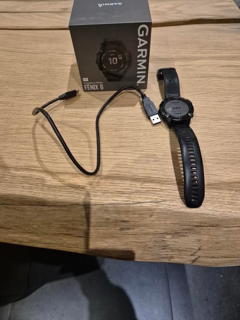 Garmin fenix 6 pro, Ophalen