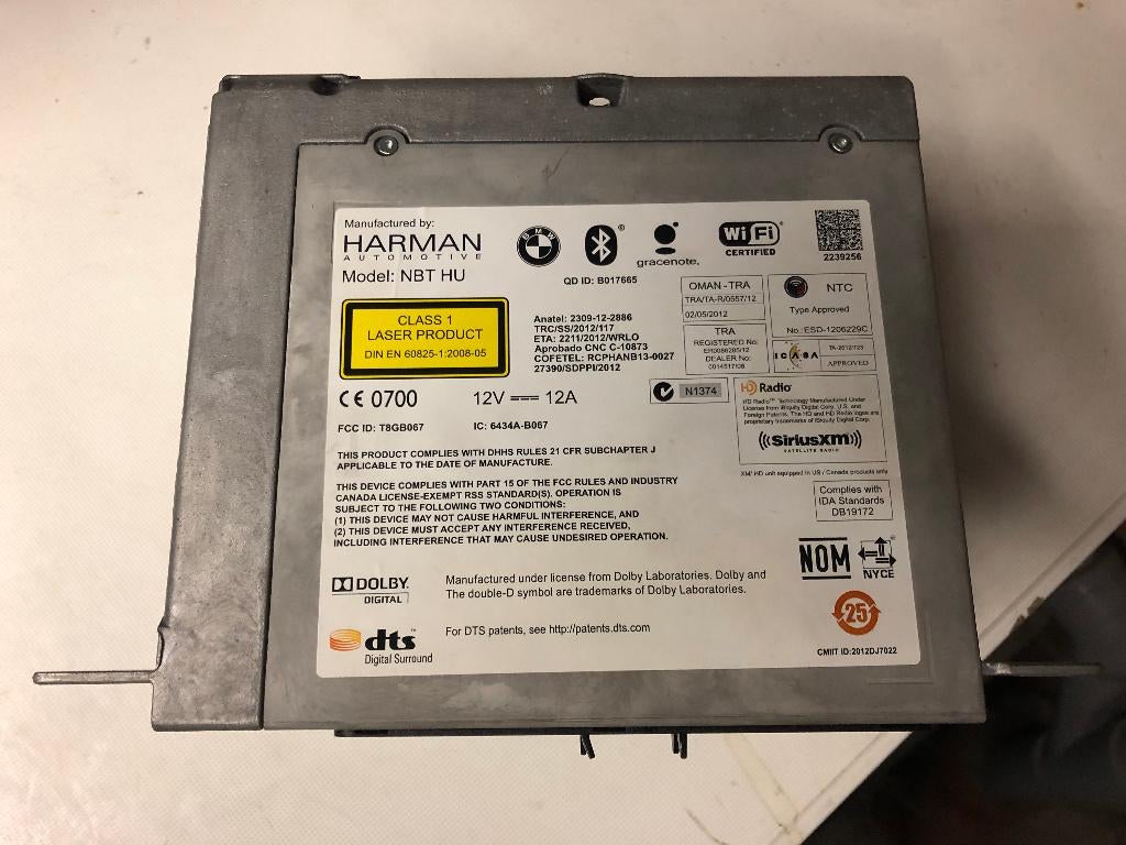 BMW f20 f30 f31 f32 f33 f34 f36 Headunit, Auto-onderdelen, Dashboard en Schakelaars, BMW, Gebruikt, Ophalen of Verzenden