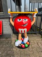 M&M Rode reclame pop / beeld, Verzamelen, Ophalen, Gebruikt, Gebruiksvoorwerp