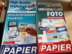 Cartes de visite, papier, 4 paquets de Easy Computing, Enlèvement, Comme neuf