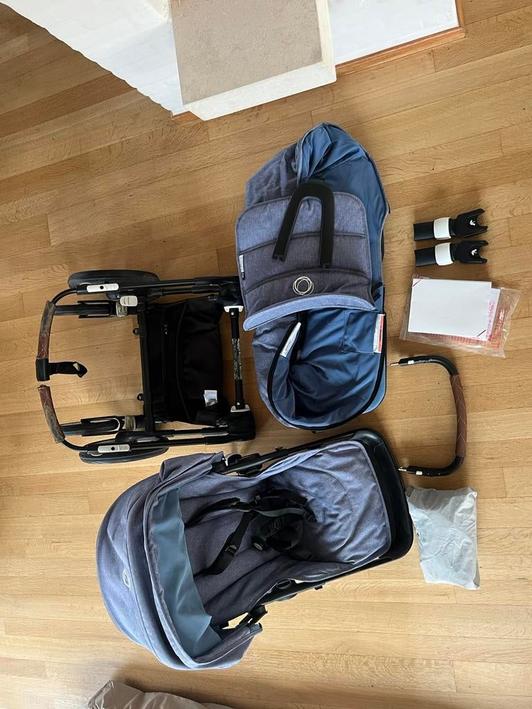 Bugaboo Fox kinderwagen, Gebruikt, Bugaboo, Verstelbare duwstang, Ophalen