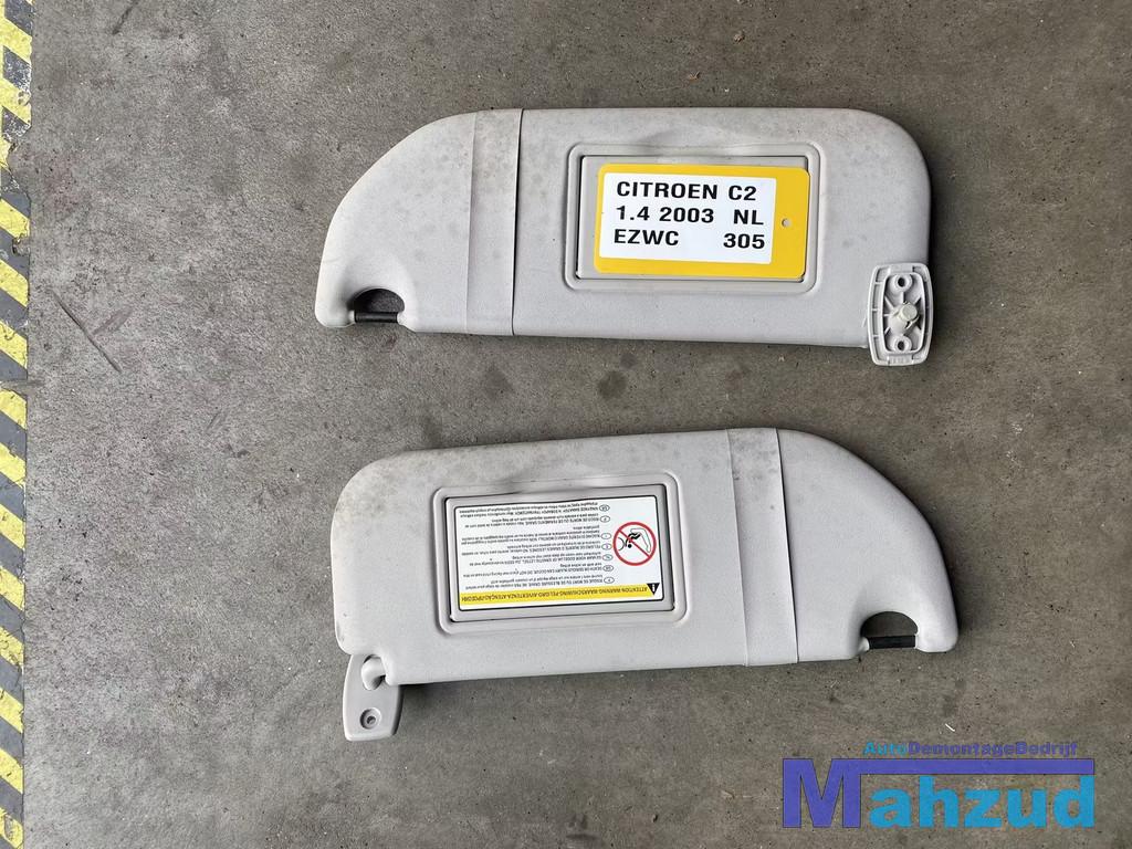CITROEN C2 Zonnenklep links rechts 2003+, Autos : Pièces & Accessoires, Citroën, Stellantis N.V., Utilisé, Taurusavenue 1
2132 LS  Hoofddorp, NL