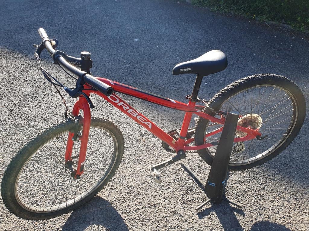 2 vtt velo enfant orbea MX 24' v brake et MX26 disques, Vélos & Vélomoteurs, Enlèvement, Utilisé, Orbea, Frein à disque