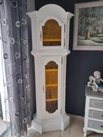 Originele vitrine kast speciaal ontworpen v een kast v klok, Ophalen, Zo goed als nieuw